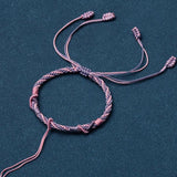 DIY Adjustable Chain Corn Knot Bracelet Lanyard