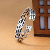 Silver Fish Bangles Jewelry Silver Cuff Bangles Women Accessories
