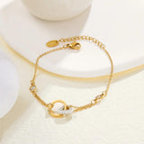 316L Stainless Steel Heart-Shaped Bracelet High Jewelry Party Gift