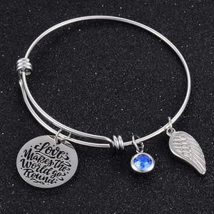Custom Engraved Stainless Steel Women's Bracelet
