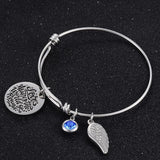 Custom Engraved Stainless Steel Women's Bracelet