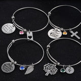Custom Engraved Stainless Steel Women's Bracelet