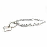 Heart-shaped Titanium Steel Bracelet