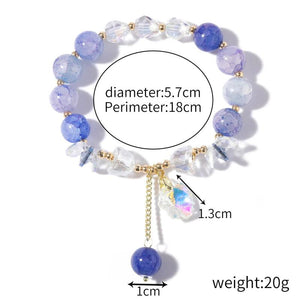 Natural Stone Beads Chips Bracelet for Women