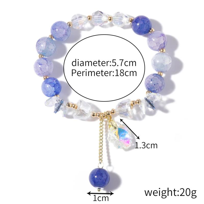 Natural Stone Beads Chips Bracelet for Women