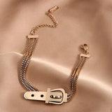 Stainless Steel Multilayer Bracelet for Women