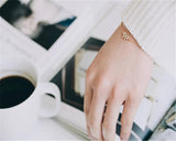 Bling Crystal Ribbon Bracelet for Women Girls
