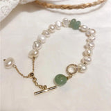 Natural Freshwater Pearl Bracelet for Women Fashionable Ornaments