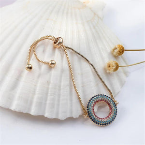Bohemia Zircon Women Bracelet Ethnic Style Jewelry Gift