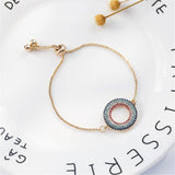 Bohemia Zircon Women Bracelet Ethnic Style Jewelry Gift