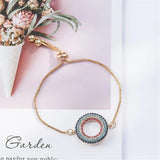 Bohemia Zircon Women Bracelet Ethnic Style Jewelry Gift