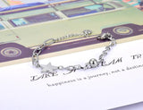 Bohemia Chain Link Bracelet Titanium Stainless Steel Charm JB20173