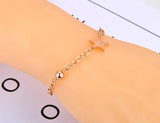 Bohemia Chain Link Bracelet Titanium Stainless Steel Charm JB20173