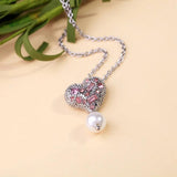 Red Velvet Rope Heart Bracelet for Women