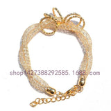 Crystal Annular Chain Rhinestone Bracelet