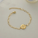 Vintage Pearl Butterfly Charms Bracelet For Women Jewelry