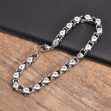 Punk Rock Stainless Steel Bike Chain Bracelet for Men