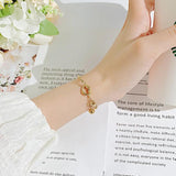 316L Stainless Steel Ball Bracelet Knot Ladies High Jewelry Party Gift