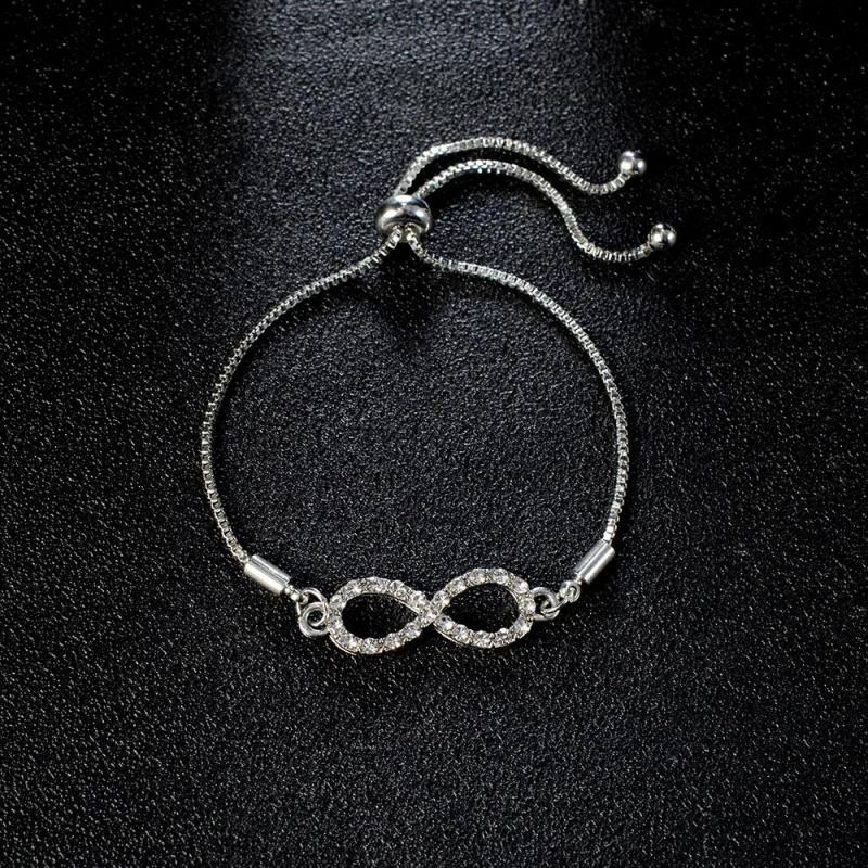 Boho Rhinestones Bracelet for Women Girls