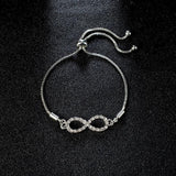 Boho Rhinestones Bracelet for Women Girls