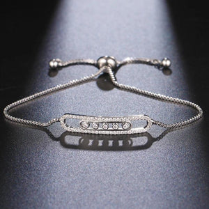 Charming Bracelet With Tiny Cubic Zircon Noble Jewelry For Women Decor