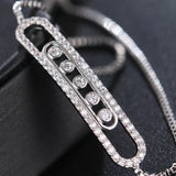 Charming Bracelet With Tiny Cubic Zircon Noble Jewelry For Women Decor