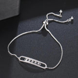 Charming Bracelet With Tiny Cubic Zircon Noble Jewelry For Women Decor