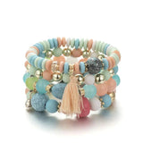 Bohemia Multi-layer Tassel Ethnic Style Bracelet Hot Sell