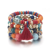 Bohemia Multi-layer Tassel Ethnic Style Bracelet Hot Sell