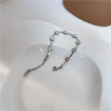 Titanium Stainless Steel Snake Chain Bracelet Personality Bangle