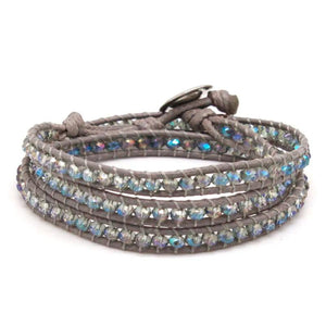 Crystal Chain Wrap Bracelet Bohemian Jewelry