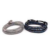 Crystal Chain Wrap Bracelet Bohemian Jewelry