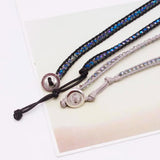 Crystal Chain Wrap Bracelet Bohemian Jewelry