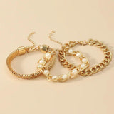 Hot Beads Chain Men Bracelet Stainless Steel Cuban Chain Bracelet
