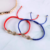 Infinite Cubic Zircon 18k Plated Bracelet Men Lady Jewelry
