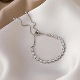 Adjustable Zircon Students Bracelets Gift Party Banquet Jewelry Ornament