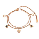 Bohemia Acrylic Chain Link Charm Bracelet Women Jewelry VB20180