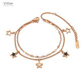 Bohemia Acrylic Chain Link Charm Bracelet Women Jewelry VB20180