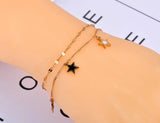 Bohemia Acrylic Chain Link Charm Bracelet Women Jewelry VB20180