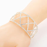 Exaggerated Chain Statement Charm Bracelet