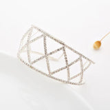 Exaggerated Chain Statement Charm Bracelet