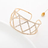 Exaggerated Chain Statement Charm Bracelet