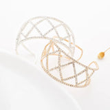 Exaggerated Chain Statement Charm Bracelet