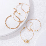 Butterfly Letter Chain Personality Bracelet