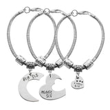 3Pcs Bracelet Set Vintage Jewelry For Friends Boys Couples