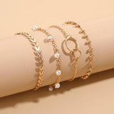 Geometric Street Shot Lady Bracelet with Small Sense Personality