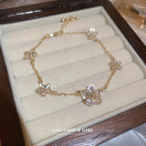 Korean Flower Splicing Bracelet for Women