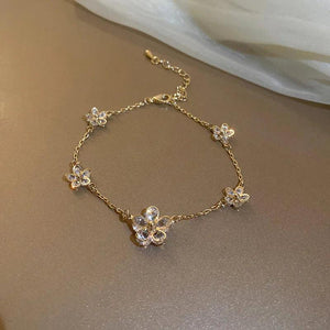 Korean Flower Splicing Bracelet for Women