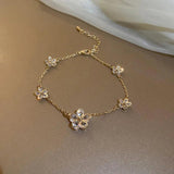 Korean Flower Splicing Bracelet for Women