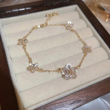 Korean Flower Splicing Bracelet for Women
